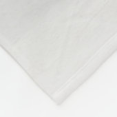 最も可愛い赤ん坊の動物 |白いコーギの子犬 フリースブランケット (角)