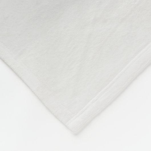 最も可愛い赤ん坊の動物 |白いコーギの子犬 フリースブランケット (角)