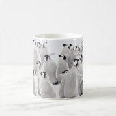 最も可愛い赤ん坊の動物 皇帝ペンギンの雛| コーヒーマグカップ (中央)