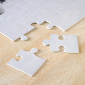 最も可愛い赤ん坊の動物 皇帝ペンギンの雛| ジグソーパズル (側面)