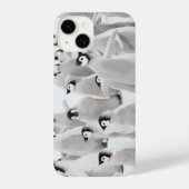 最も可愛い赤ん坊の動物 皇帝ペンギンの雛| iPhoneケース (裏面)