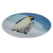 最も可愛い赤ん坊の動物 皇帝ペンギン・シック| カッティングボード (角)