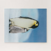 最も可愛い赤ん坊の動物 皇帝ペンギン・シック| ジグソーパズル (横)