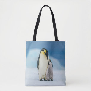 最も可愛い赤ん坊の動物 皇帝ペンギン・シック トートバッグ