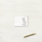 最も可愛い赤ん坊の動物 |舐める虎猫子猫 ポストイット (デスク上)