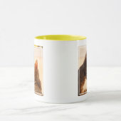 最も可愛い赤ん坊の動物 |虎猫キッテンキス マグカップ (中央)