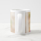 最も可愛い赤ん坊の動物 |虎猫キッテンレインボスカーフ ジャンボコーヒーマグカップ (裏面)