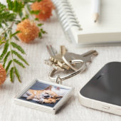 最も可愛い赤ん坊の動物 |赤毛チワホアドッグ キーホルダー (側面)