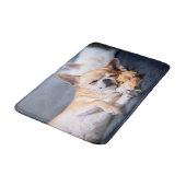 最も可愛い赤ん坊の動物 |赤毛チワホアドッグ バスマット (アングル)