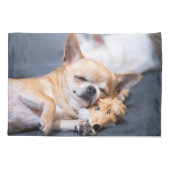 最も可愛い赤ん坊の動物 |赤毛チワホアドッグ 枕カバー (裏面)