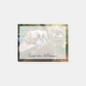 最も可愛い赤ん坊の動物 車の中のピーゲスの子犬|ピーゲス ポストイット (正面)