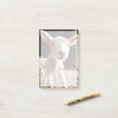 最も可愛い赤ん坊の動物 |農場で可愛い子羊 ポストイット (デスク上)