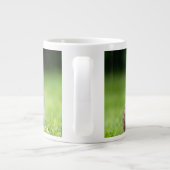 最も可愛い赤ん坊の動物 |野生のウサギ ジャンボコーヒーマグカップ (裏面)