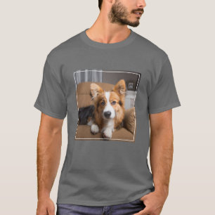 最も可愛い赤ん坊の動物 長い髪のコージの子犬 Tシャツ