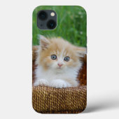 最も可愛い赤ん坊の動物 |青い目の子猫 Case-Mate iPhoneケース (裏面)