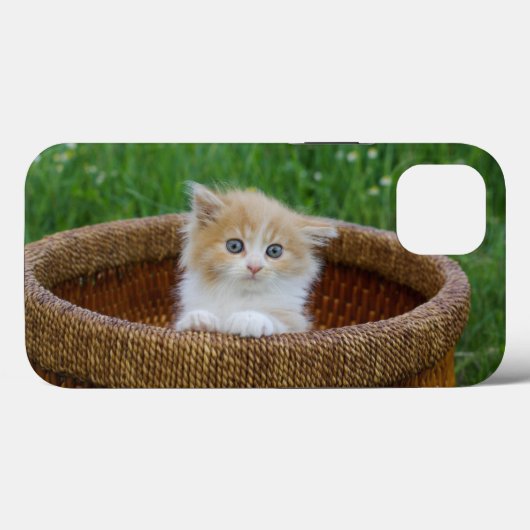 最も可愛い赤ん坊の動物 |青い目の子猫 Case-Mate iPhoneケース (裏面 (横))