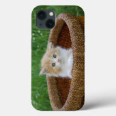 最も可愛い赤ん坊の動物 |青い目の子猫 Case-Mate iPhoneケース (裏面)