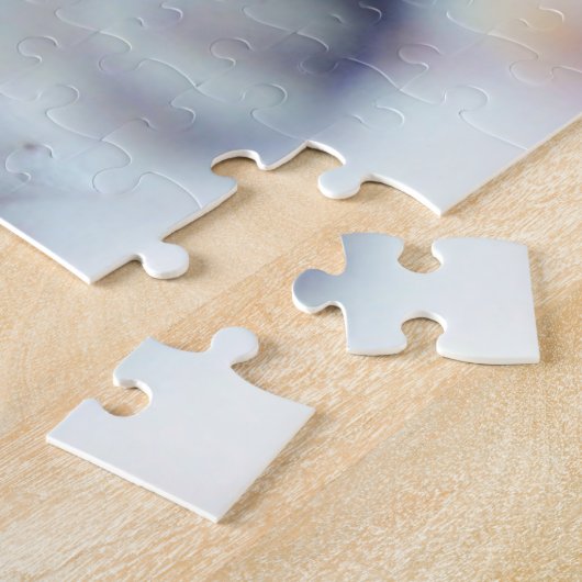 最も可愛い赤ん坊の動物 |青い目をした子猫 ジグソーパズル (側面)