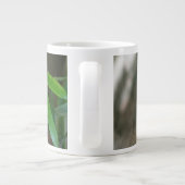 最も可愛い赤ん坊の動物 |驚いた雪猿 ジャンボコーヒーマグカップ (裏面)