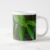 最も可愛い赤ん坊の動物 |驚いた雪猿 ジャンボコーヒーマグカップ (右)