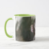 最も可愛い赤ん坊の動物 |驚いた雪猿 マグカップ (左)