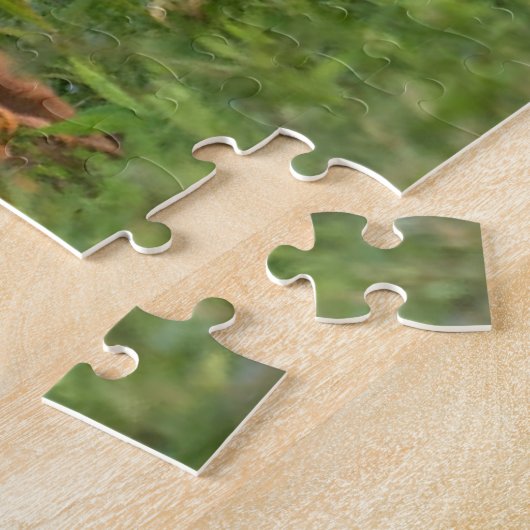 最も可愛い赤ん坊の動物 |鹿とベビー ジグソーパズル (側面)