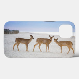 最も可愛い赤ん坊の動物 鹿のビーチ iPhone 13ケース