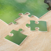 最も可愛い赤ん坊の動物 |黒クマの子 ジグソーパズル (側面)