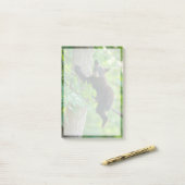 最も可愛い赤ん坊の動物 |黒クマの子 ポストイット (デスク上)