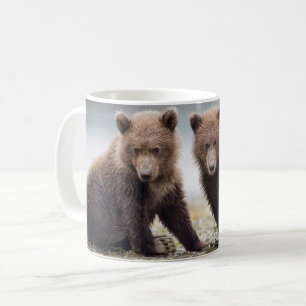 最も可愛い赤ん坊の動物   2つのクマの子ネコ コーヒーマグカップ