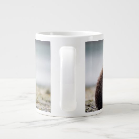 最も可愛い赤ん坊の動物 | 2つのクマの子ネコ ジャンボコーヒーマグカップ (裏面)