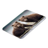 最も可愛い赤ん坊の動物 | 2つのクマの子ネコ マグネット (左側)