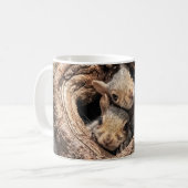 最も可愛い赤ん坊の動物 | 2人のリス コーヒーマグカップ (正面左)