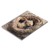 最も可愛い赤ん坊の動物 | 2人のリス ノートブック (左側)