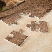 最も可愛い赤ん坊の動物 | 2匹のライオンの仔 ジグソーパズル (側面)