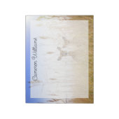 最も可愛い赤ん坊の動物 | 2羽の白い尾を持つ鹿 ノートパッド (回転)