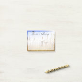 最も可愛い赤ん坊の動物 | 2羽の白い尾を持つ鹿 ポストイット (デスク上)