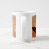 最も可愛い赤ん坊の動物 | 3メルカット ジャンボコーヒーマグカップ (裏面)