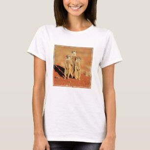 最も可愛い赤ん坊の動物 3メルカット Tシャツ