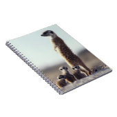 最も可愛い赤ん坊の動物 | A Family of Meerkats ノートブック (右側)