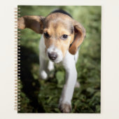 最も可愛い赤ん坊の動物 | Beagle Puppy プランナー手帳 (正面)