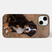 最も可愛い赤ん坊の動物 | Bernese Mountain Dog Case-Mate iPhoneケース (裏面 (横))
