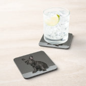 最も可愛い赤ん坊の動物 | Blue フランスの Bulldog Puppy コースター (右側)