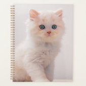最も可愛い赤ん坊の動物 | Blue Eye Kitten プランナー手帳 (正面)