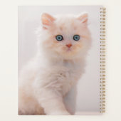 最も可愛い赤ん坊の動物 | Blue Eye Kitten プランナー手帳 (裏面)