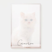 最も可愛い赤ん坊の動物 | Blue Eye Kitten ポストイット (正面)