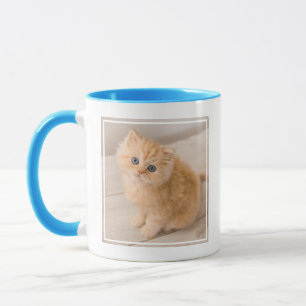 最も可愛い赤ん坊の動物 British Longhair Kiten マグカップ