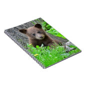 最も可愛い赤ん坊の動物 | Brown Bear Cub ノートブック (右側)