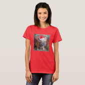 最も可愛い赤ん坊の動物 | Bulldog フランスの Christmas Tシャツ (正面フル)