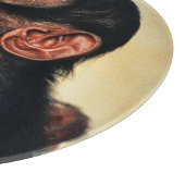 最も可愛い赤ん坊の動物 | Chimpanzee Hug カッティングボード (角)